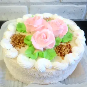 Бисквитный торт нежность