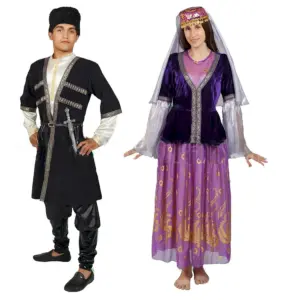 Чахчур азербайджанский национальный костюм
