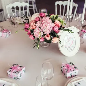 Декор стола на свадьбу