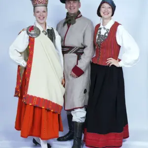 Народные костюмы Латгале Латвия