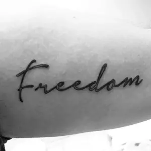 Тату Freedom