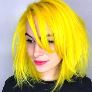 Желтые волосы