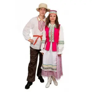 Белорусский народный костюм Полесья