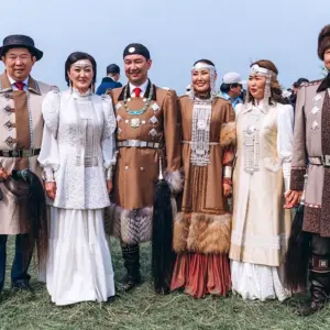 Якутские национальные одежды Ысыах