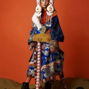 Национальный костюм тибетцев